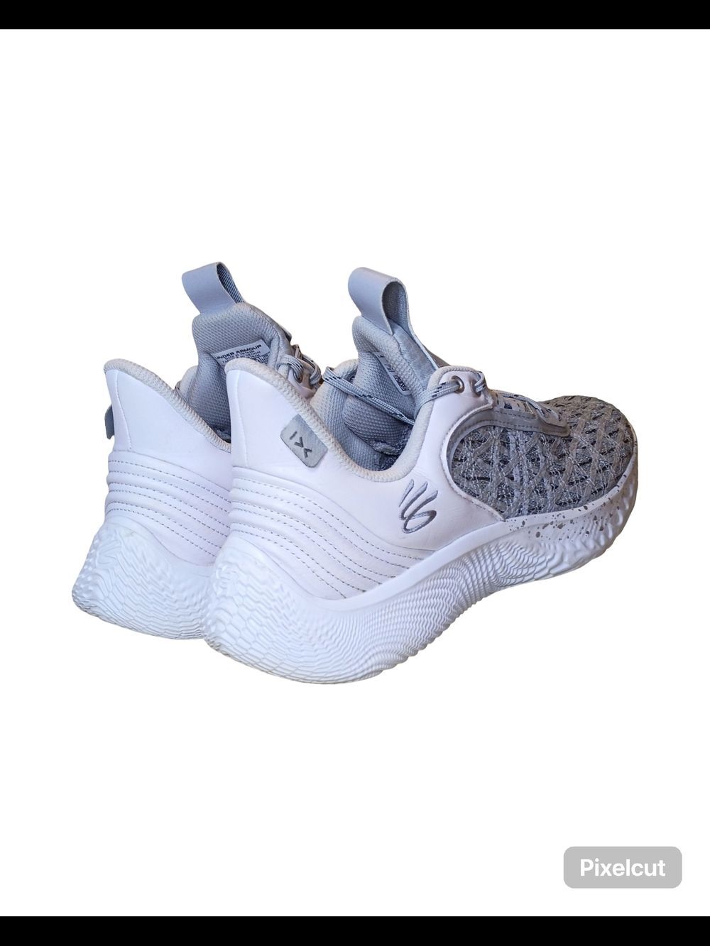 Under Armour Curry Flow Women’s Running Shoes | Light Gray/White| Size W-8/M-6.5 - Picture 5 of 9